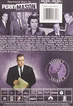 Amazon.com: Perry Mason: Season 7, Vol. 2 : Raymond Burr